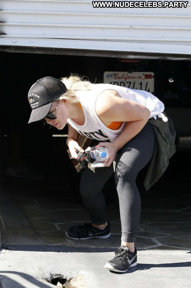 Hilary Duff West Hollywood Paparazzi Celebrity Hollywood Posing Hot