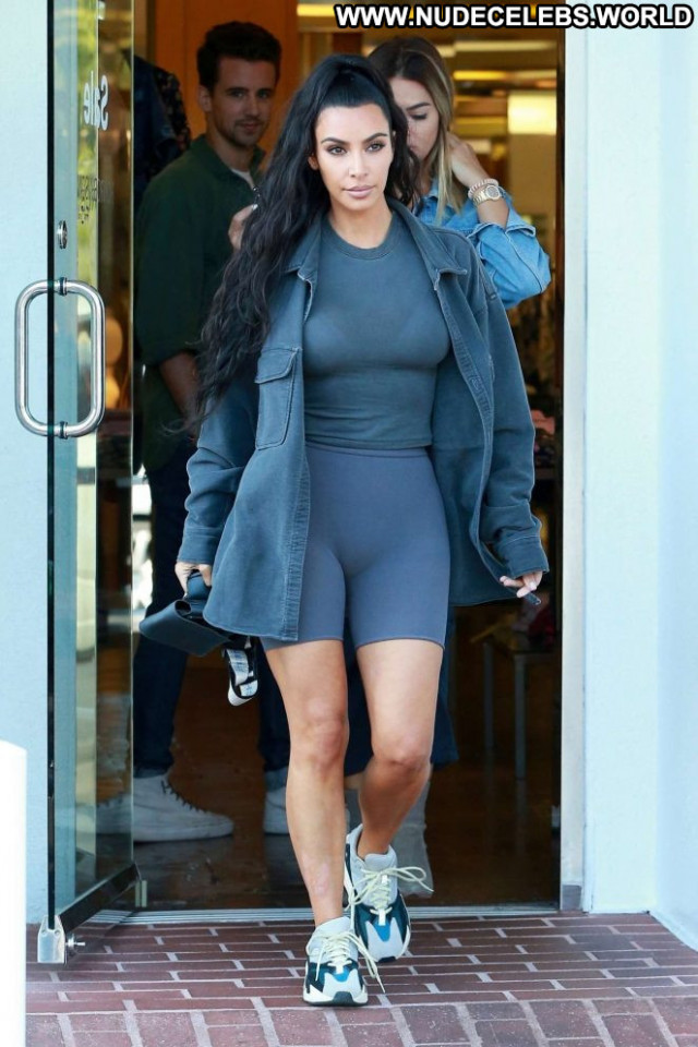 Kim Kardashian Los Angeles Shopping Bar Paparazzi Angel Celebrity Los