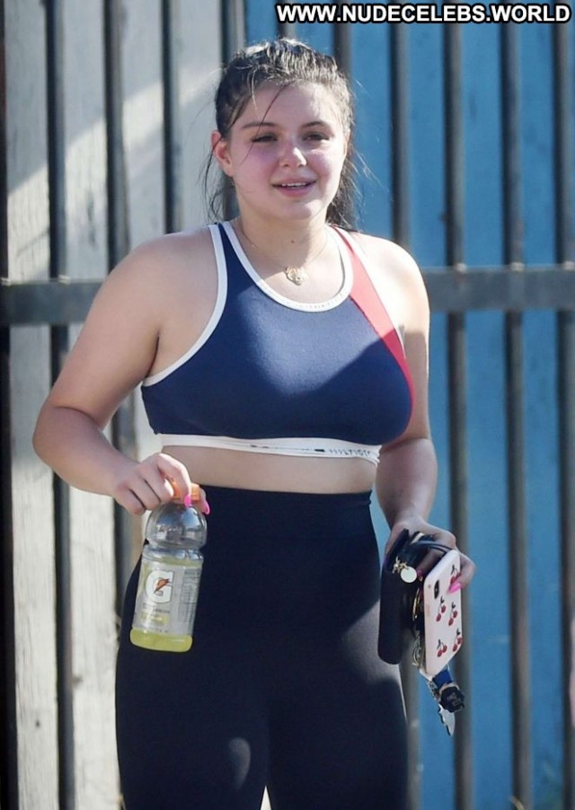 Ariel Winter Los Angeles Beautiful Gym Angel Paparazzi Posing Hot